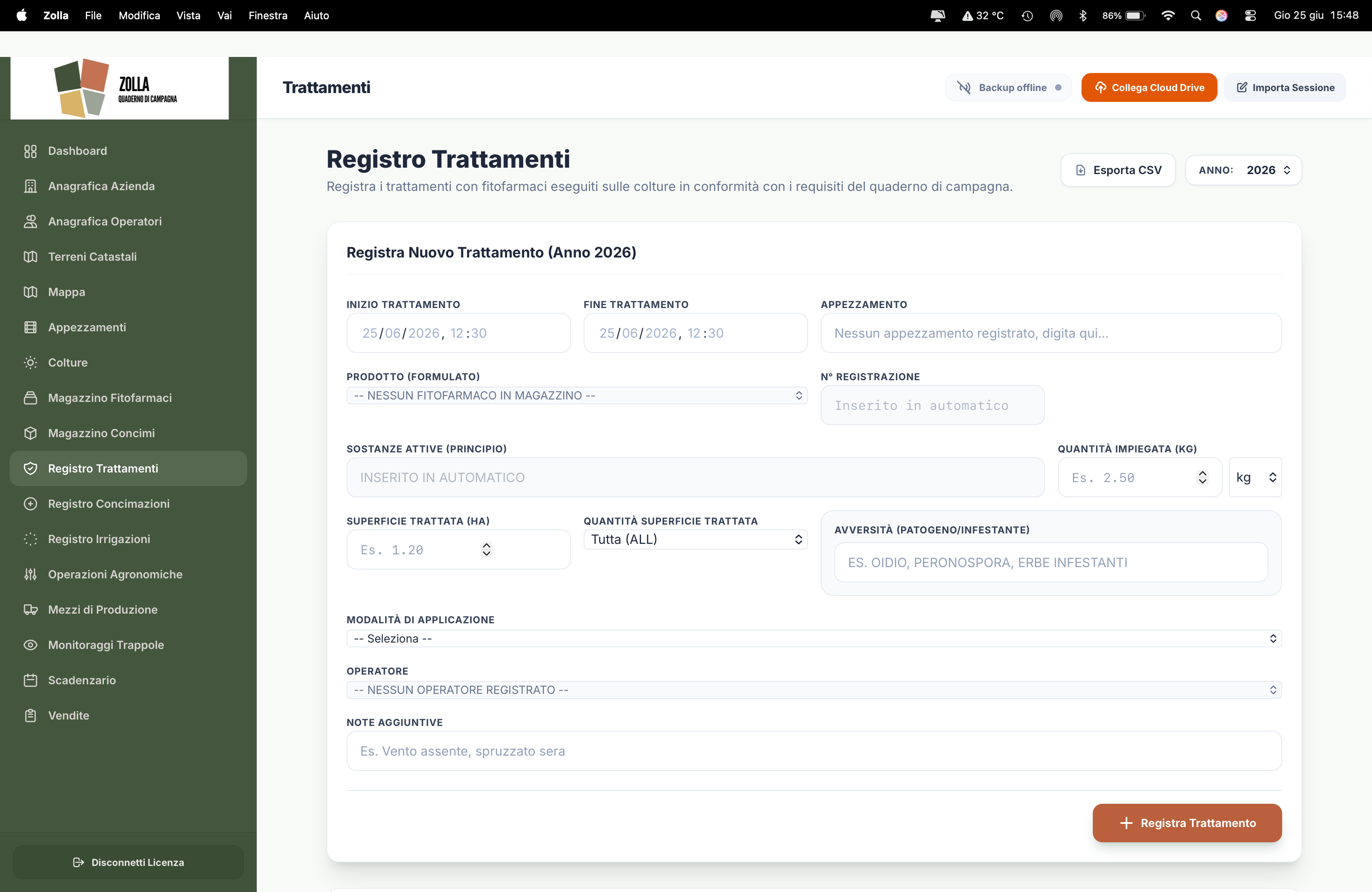Registro Trattamenti