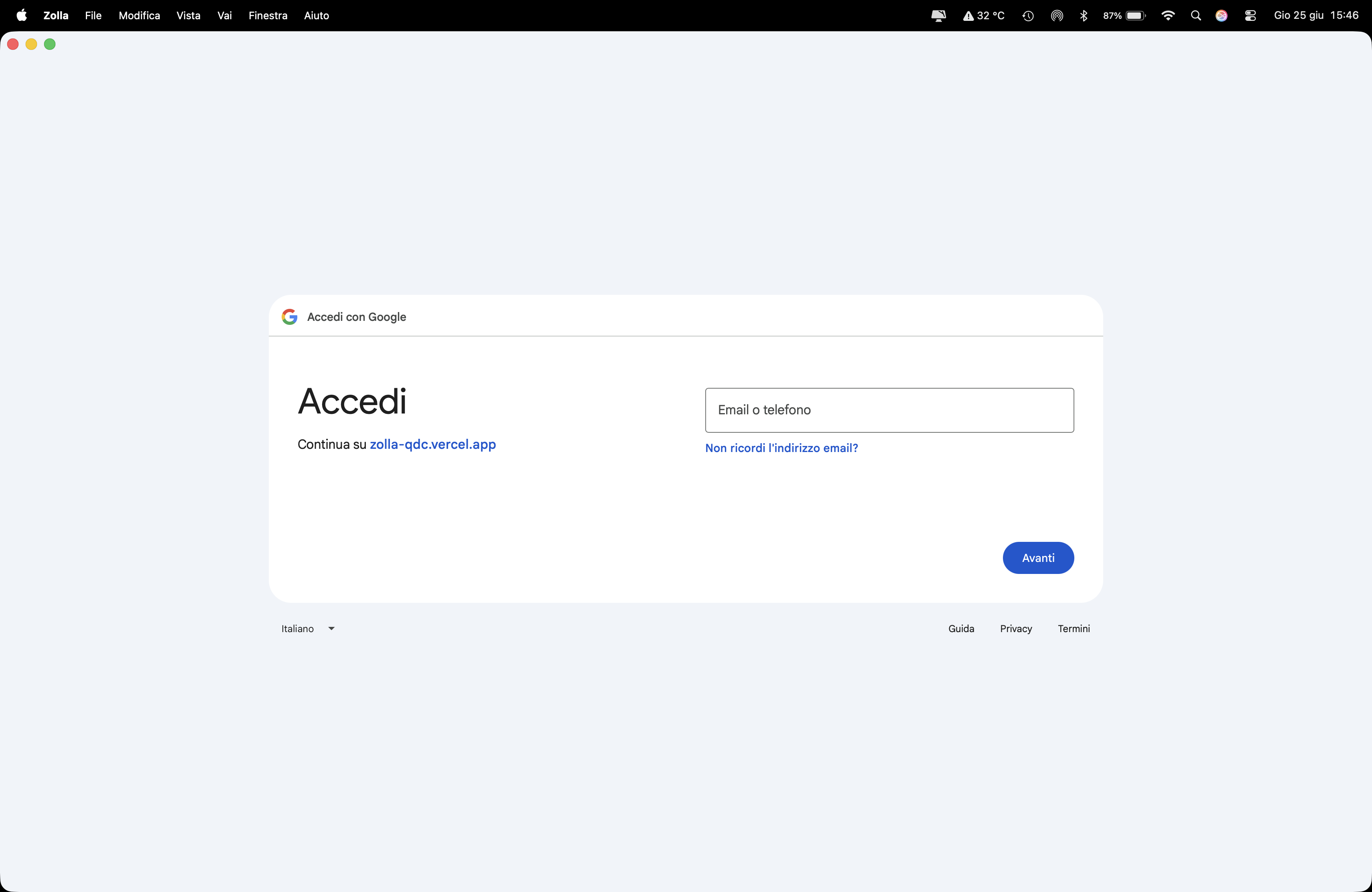Sicurezza e Sync
